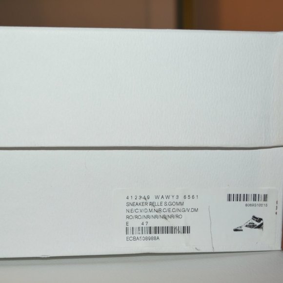 NWT BALENCIAGA MENS NEOPRENE STRAP HITOP SUEDE LEATHER SNEAKERS US 14 EU 47 - Picture 10 of 10